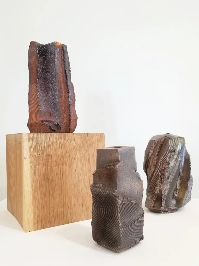 Cuisson bois - Atelier céramique Nicolas Dessables